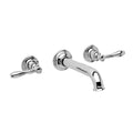 White Wall Mount Lavatory Faucet M3171