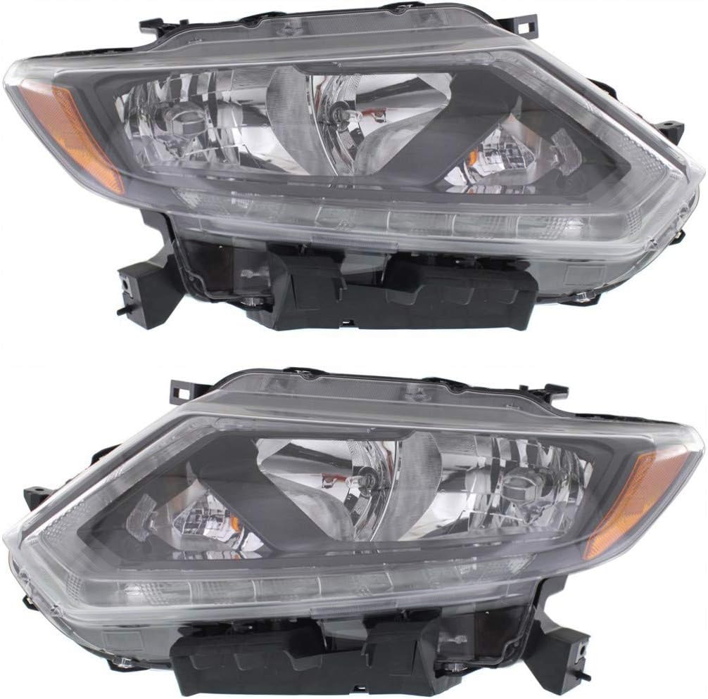 Halogen Headlight Driver and Passenger Side Bulbs Included R125799