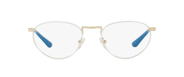 Pale Gold/White Eyeglasses N329