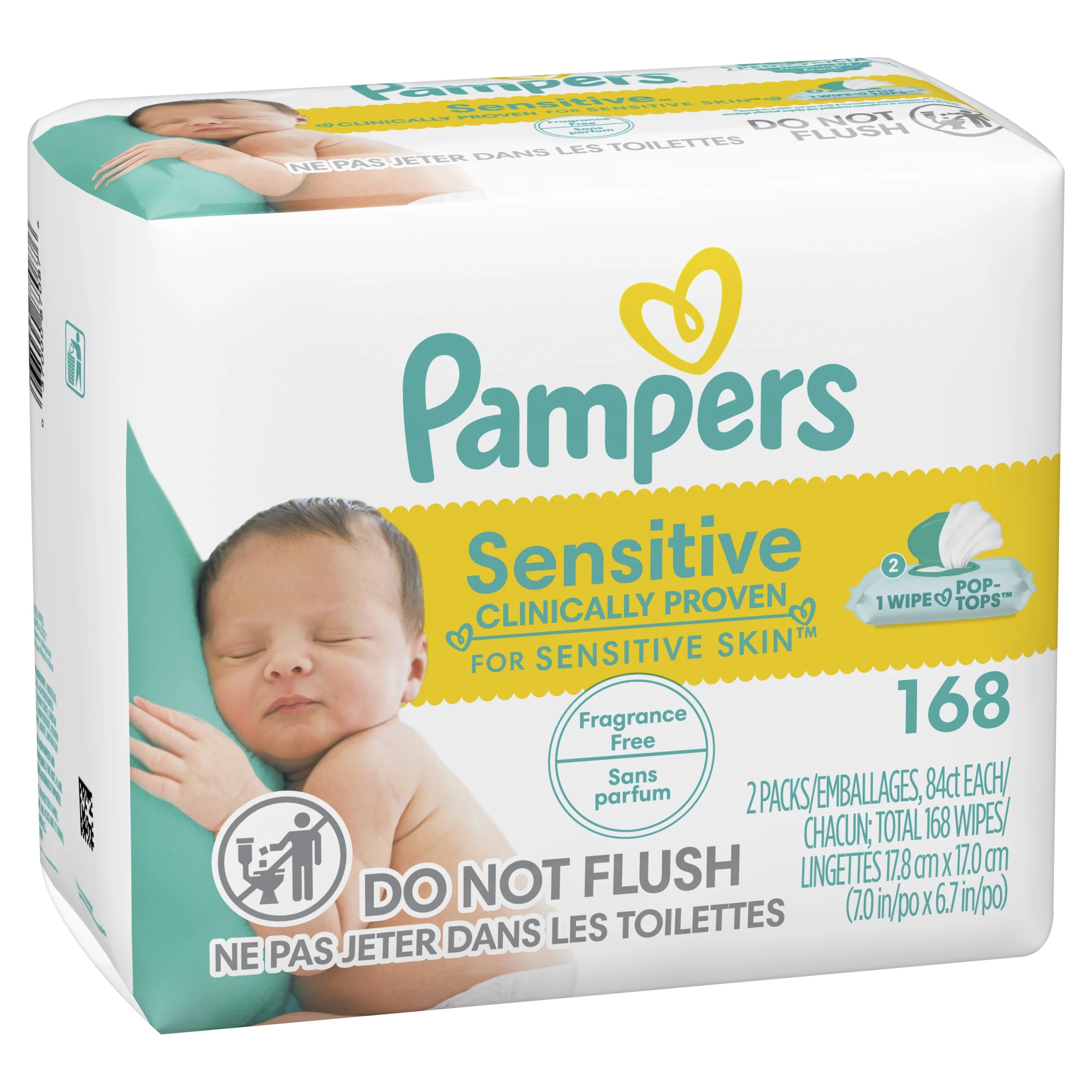 168 Wipes Baby Wipes V11304
