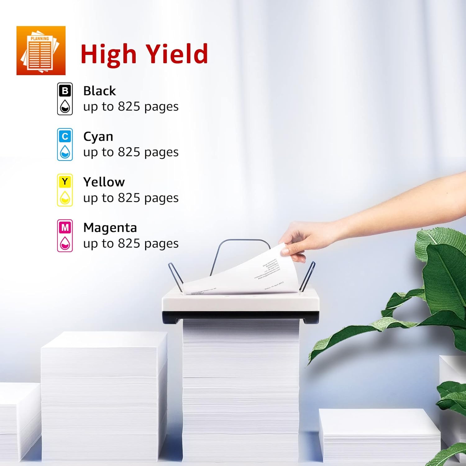 4 Pack Cyan Magenta Yellow Black Ink Cartridge Combo Pack for HP 910 XL R14369