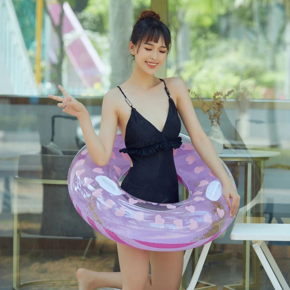 Inflatable Ring Swimming Pool Float G915