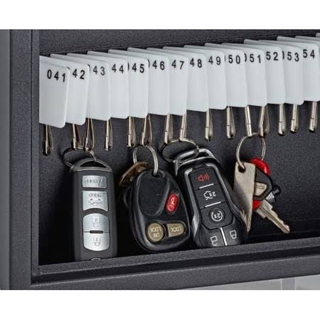 Black Steel Key Cabinet X51619