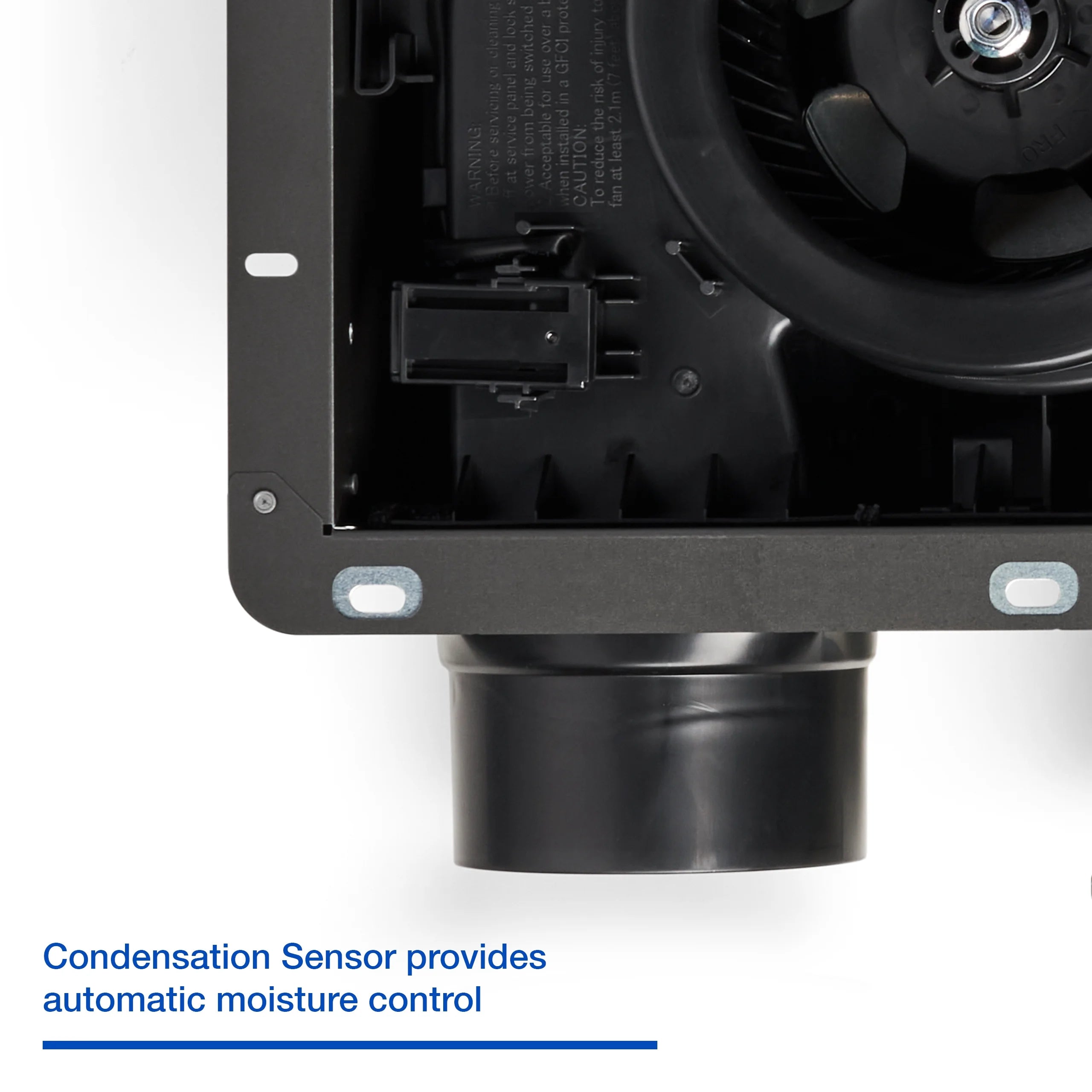 Quiet Ceiling Mount Ventilation Fan with Condensation Sensor V424325