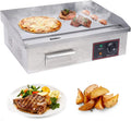 22In Non-Stick Stainless Steel Electric Countertop Griddle E620