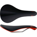 Black / Red Scoop Saddle S446