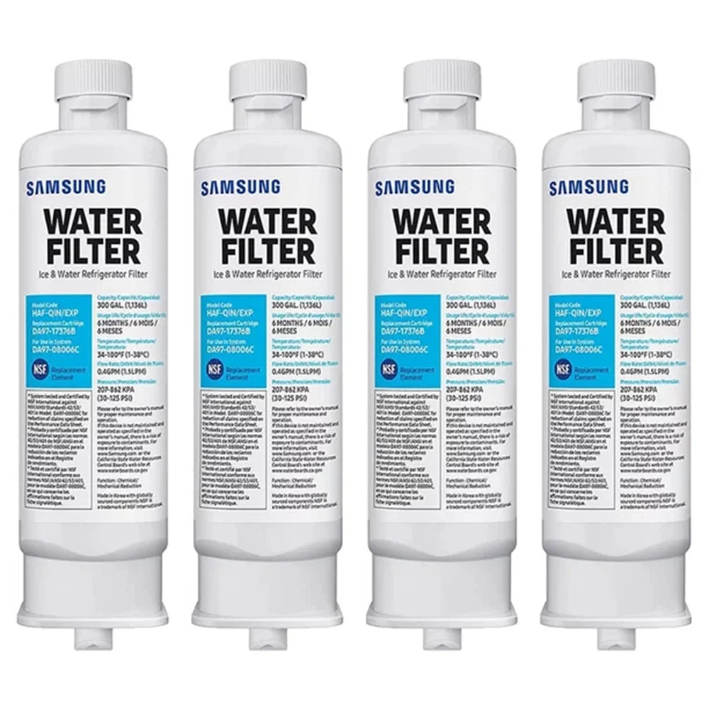 4 Pack Refrigerator Water Filter N53361