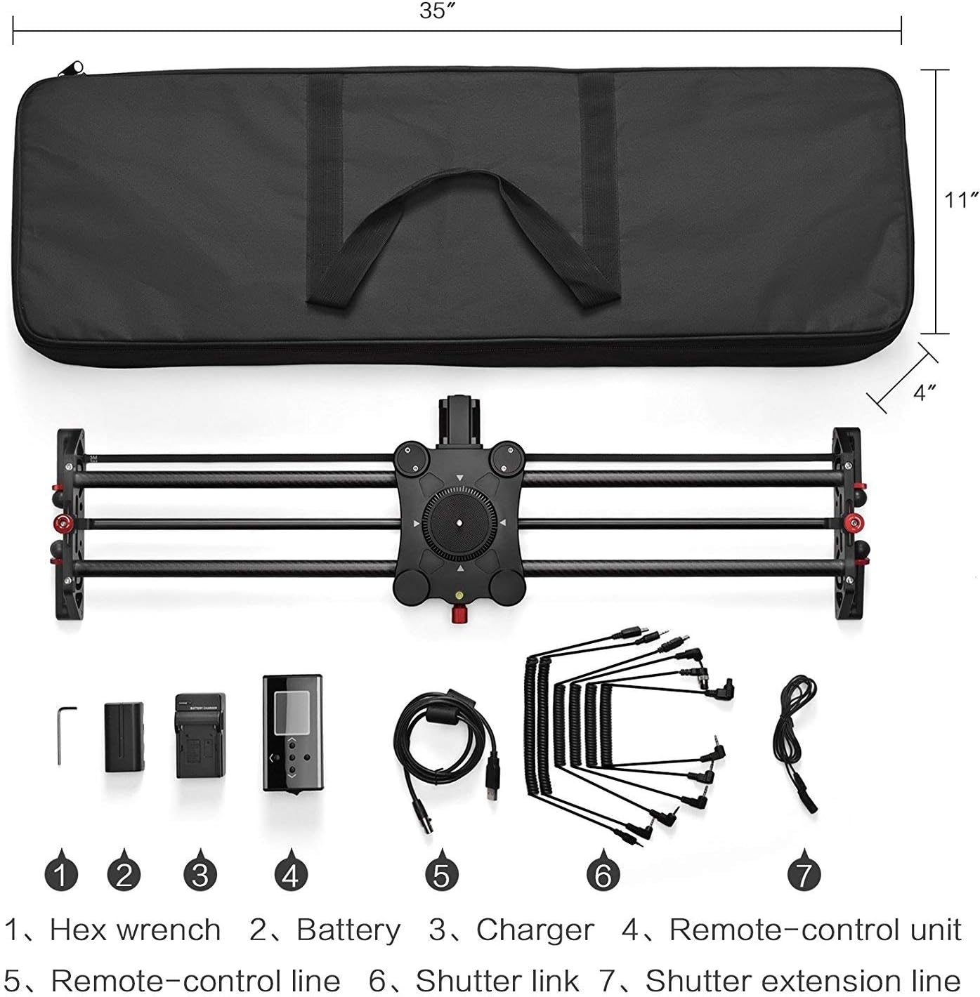 31 80cm Camera Slider Rail System S422
