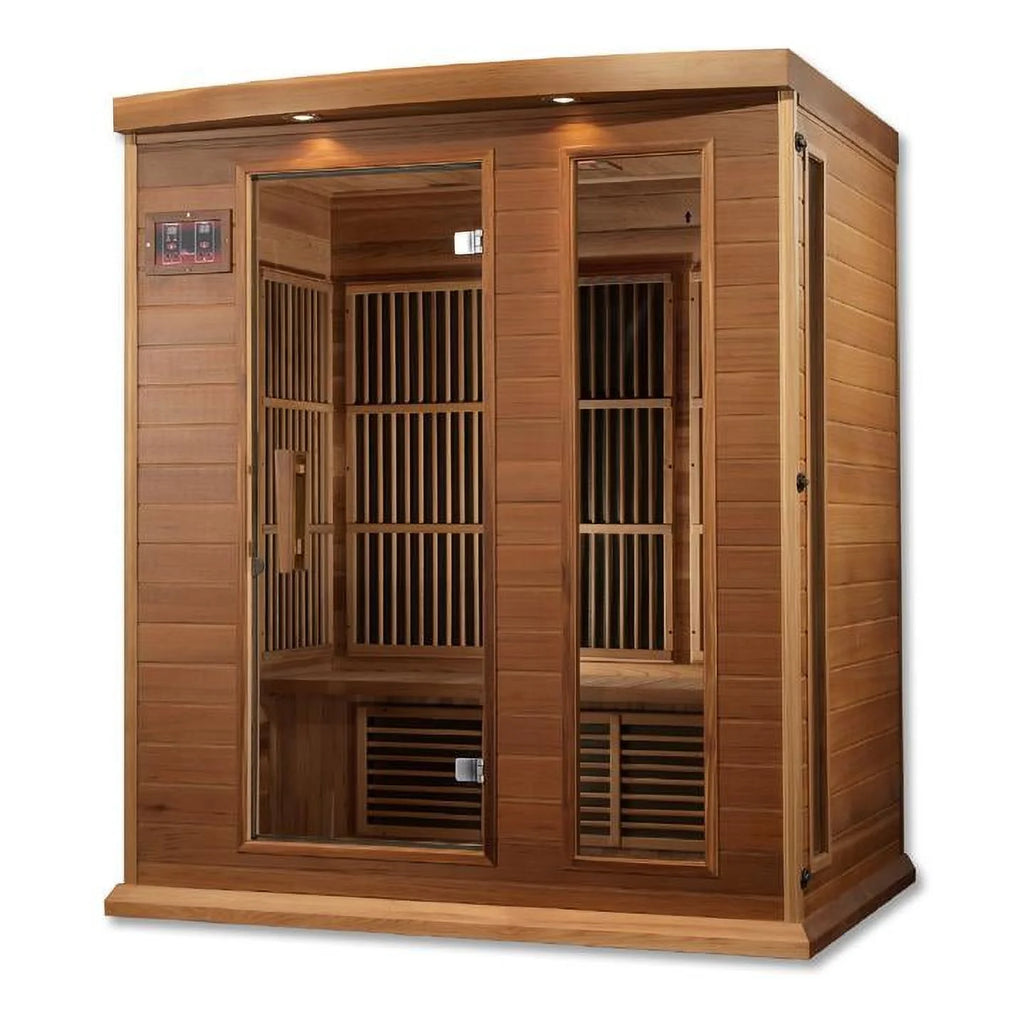 3-Person FAR Infrared Sauna Canadian Red Cedar R445836