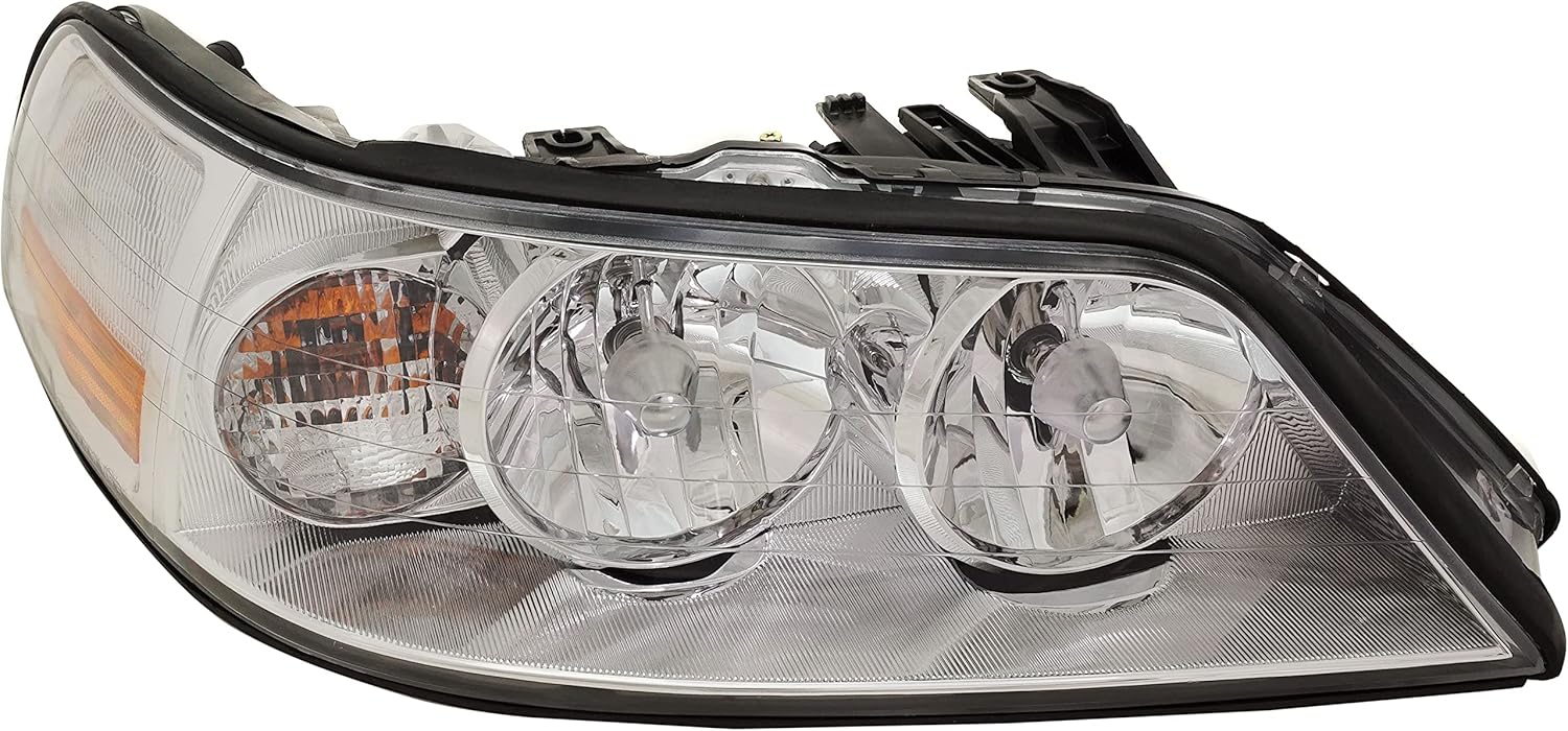 Headlight Assembly Set of 2 Clear Lens T9684