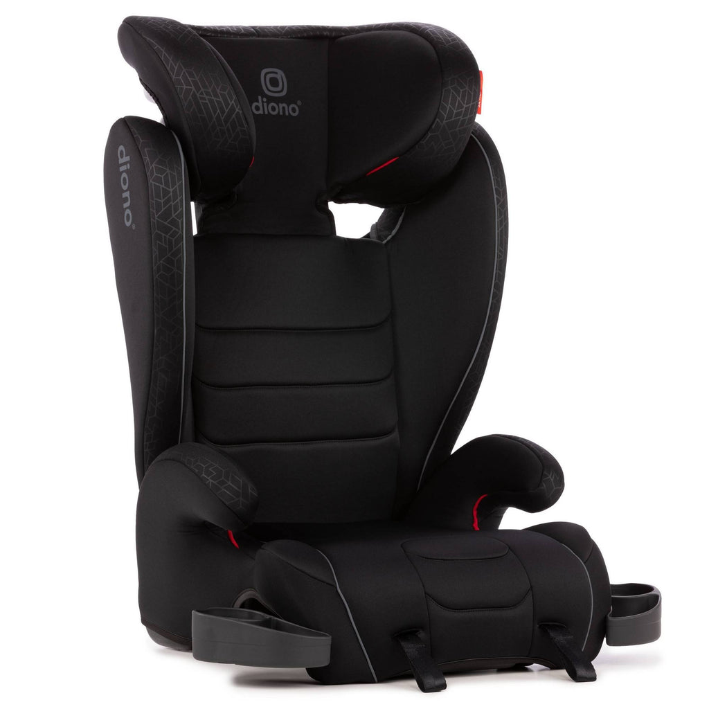 Black 2-in-1 Expandable Belt Positioning Booster Car Seat V326539