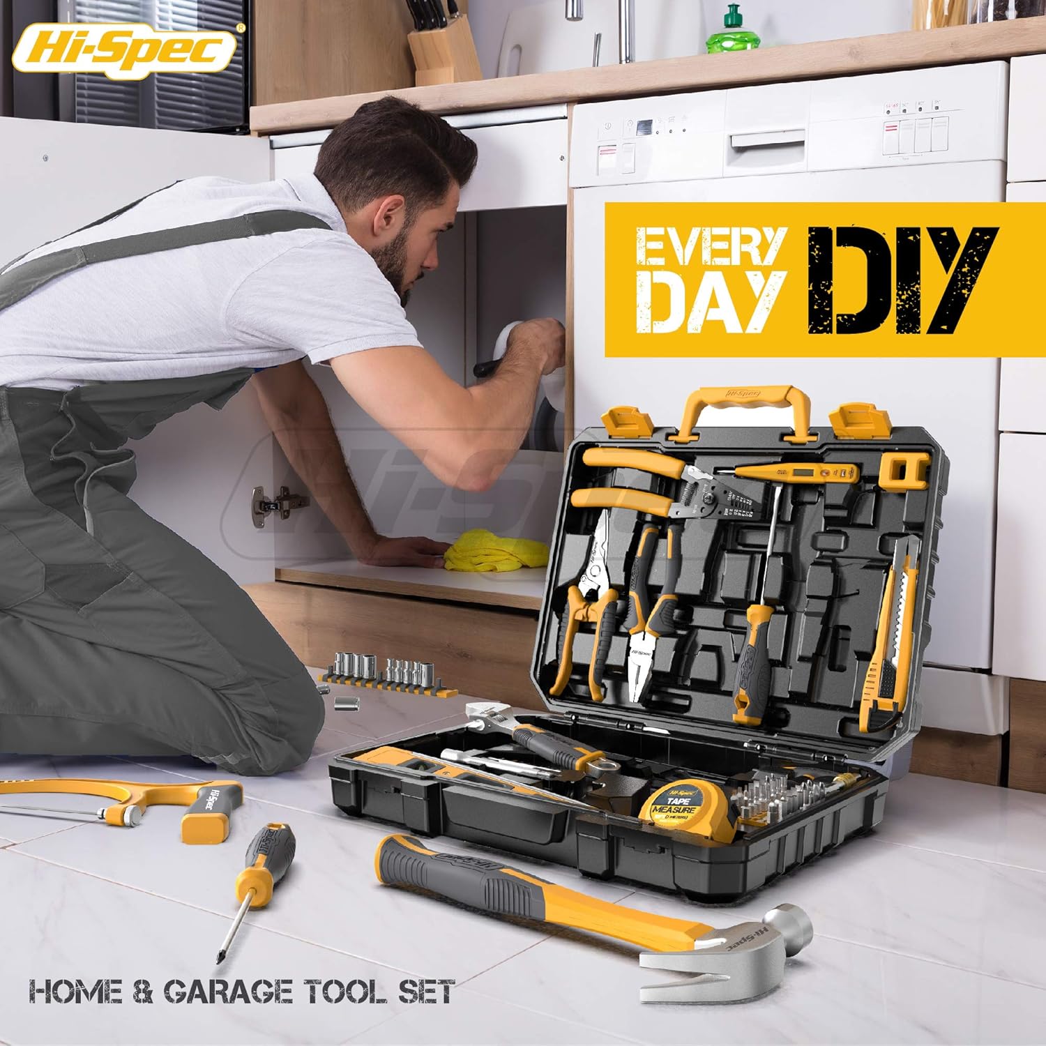 82 Piece Home & Garage Tool Kit Set A23230