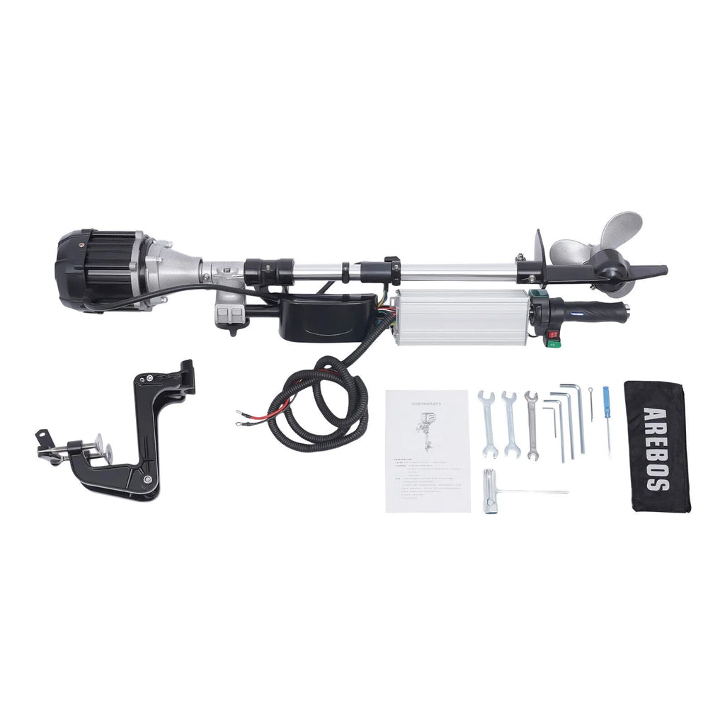 48V 5HP Outboard Motor Aluminum Z15735