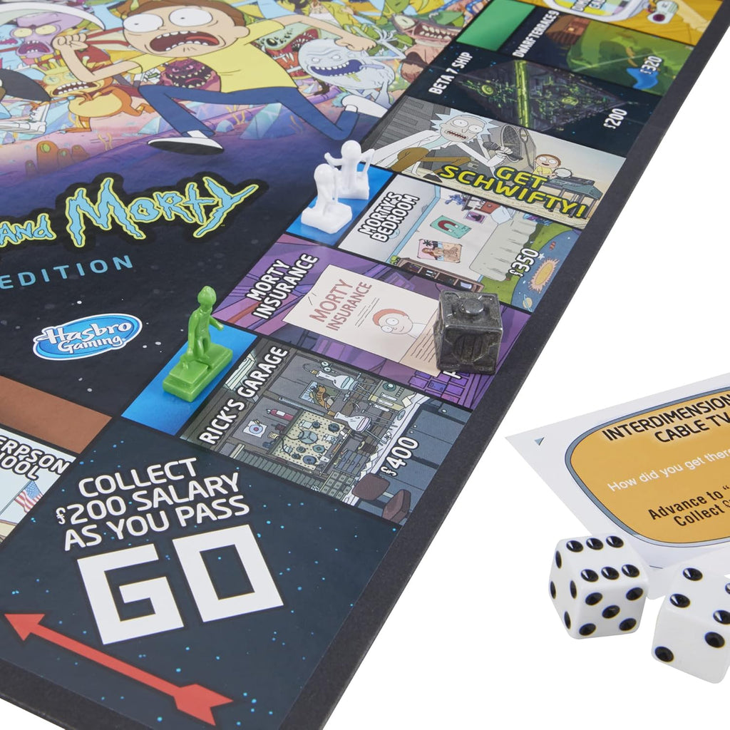 Monopoly Board Game with Collectible Tokens M38543