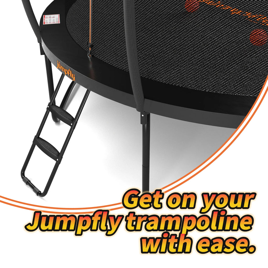 10FT Trampoline with Basketball Hoop and Enclosure V32959