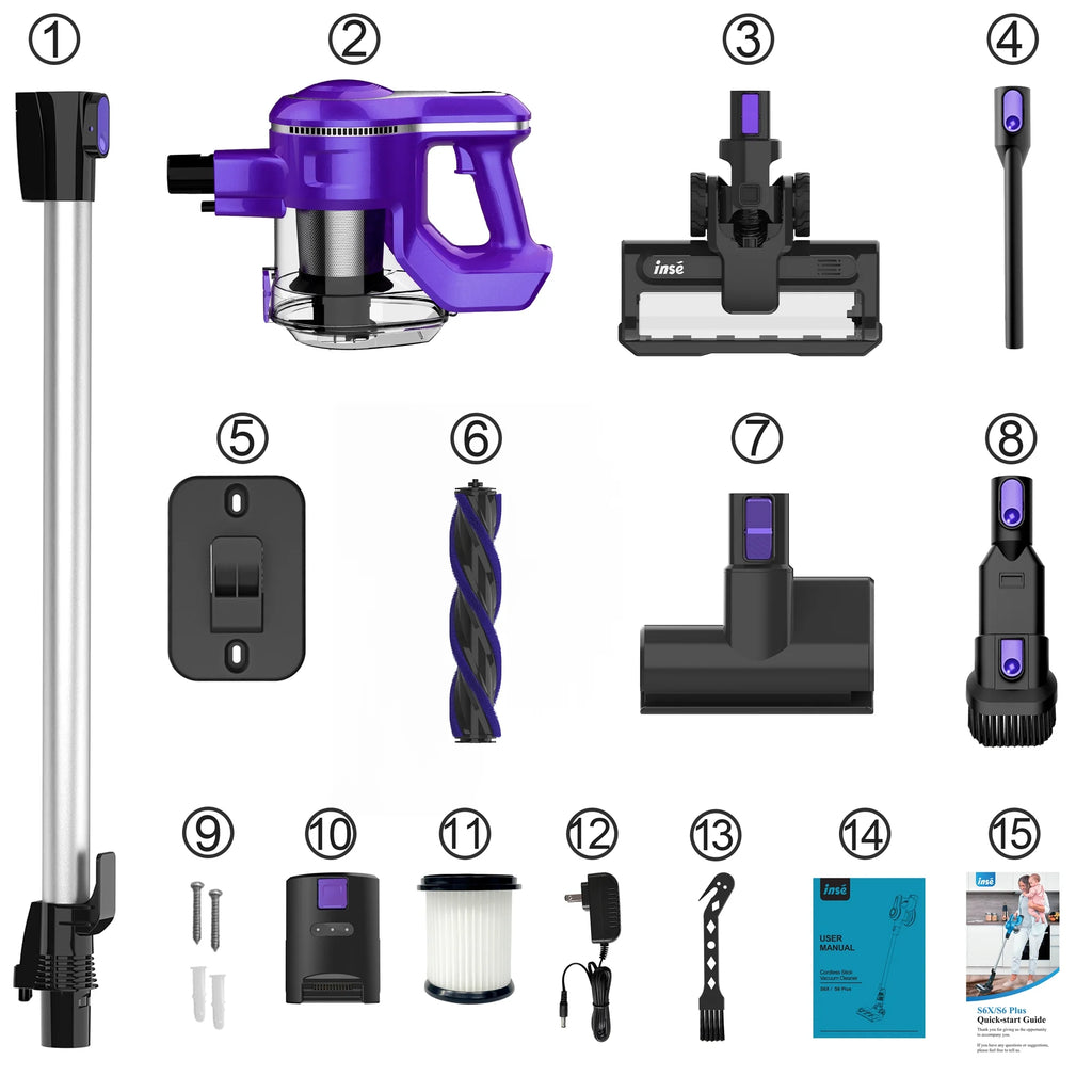 Cordless 10-in-1 Stick Vacuum Cleaner J864