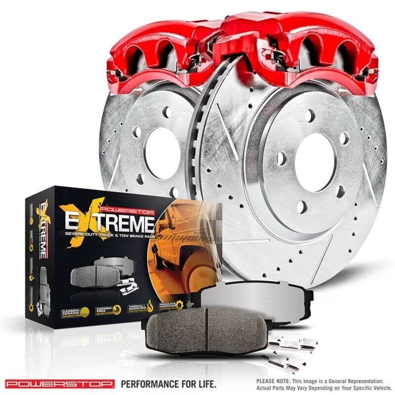Front Z36 Truck and Tow Brake Kit with Calipers K93109