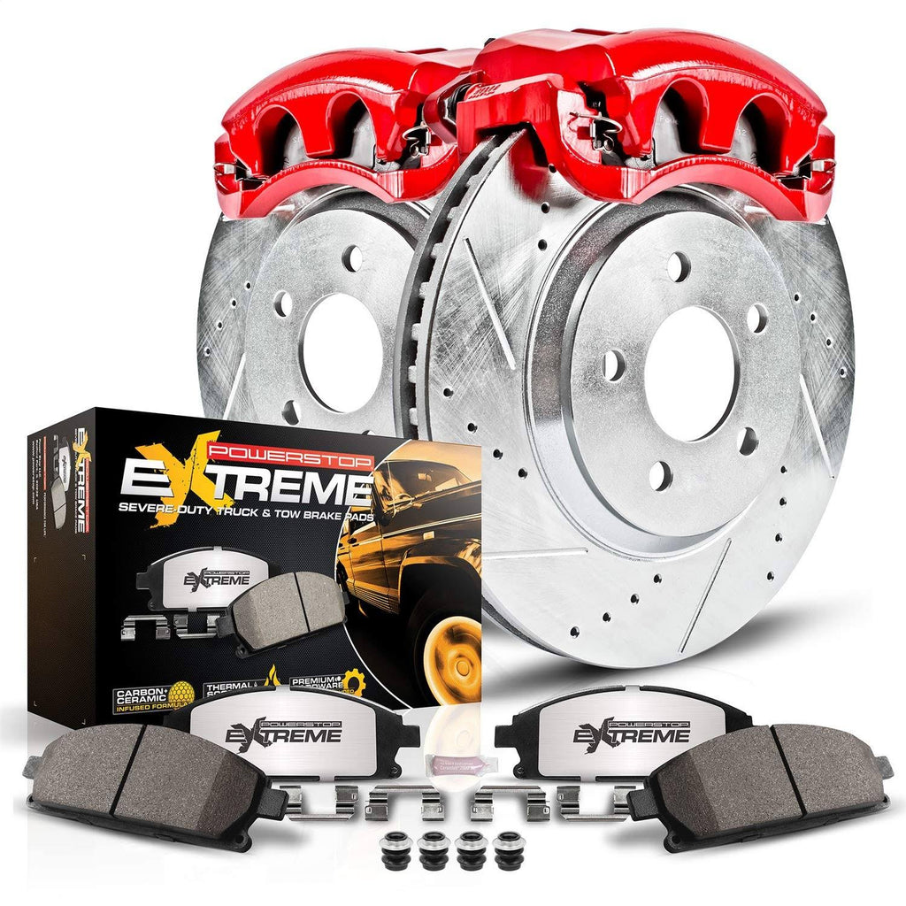 Front Z36 Truck and Tow Brake Kit with Calipers K93109