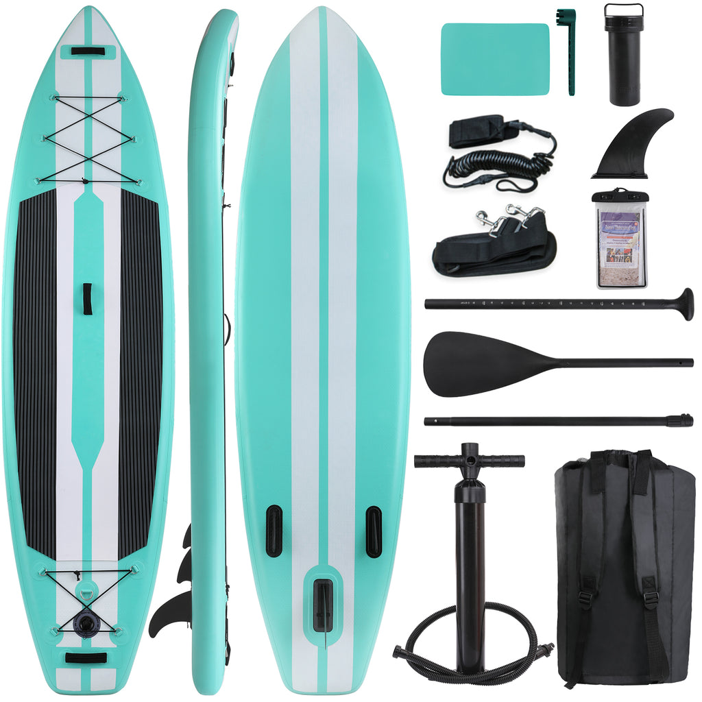 11FT Inflatable Stand Up Paddle Board with Backpack A894114