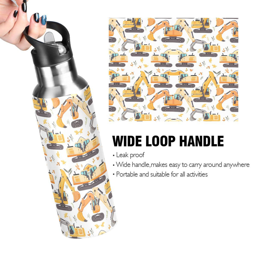 Insulated Stainless Steel Water Bottle with Straw Lid, 20 oz K248843