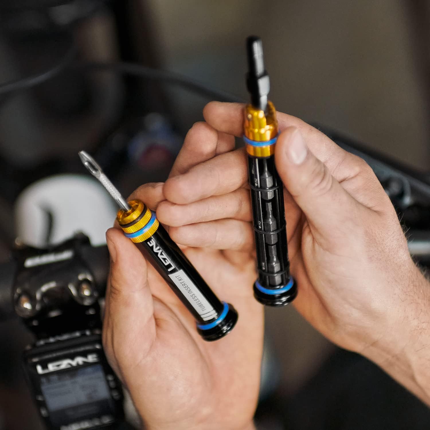 Dual Insert Bicycle Kit with Tubeless Tire Repair Kit, 5 Tire Strips, Tool Insert Kit K884