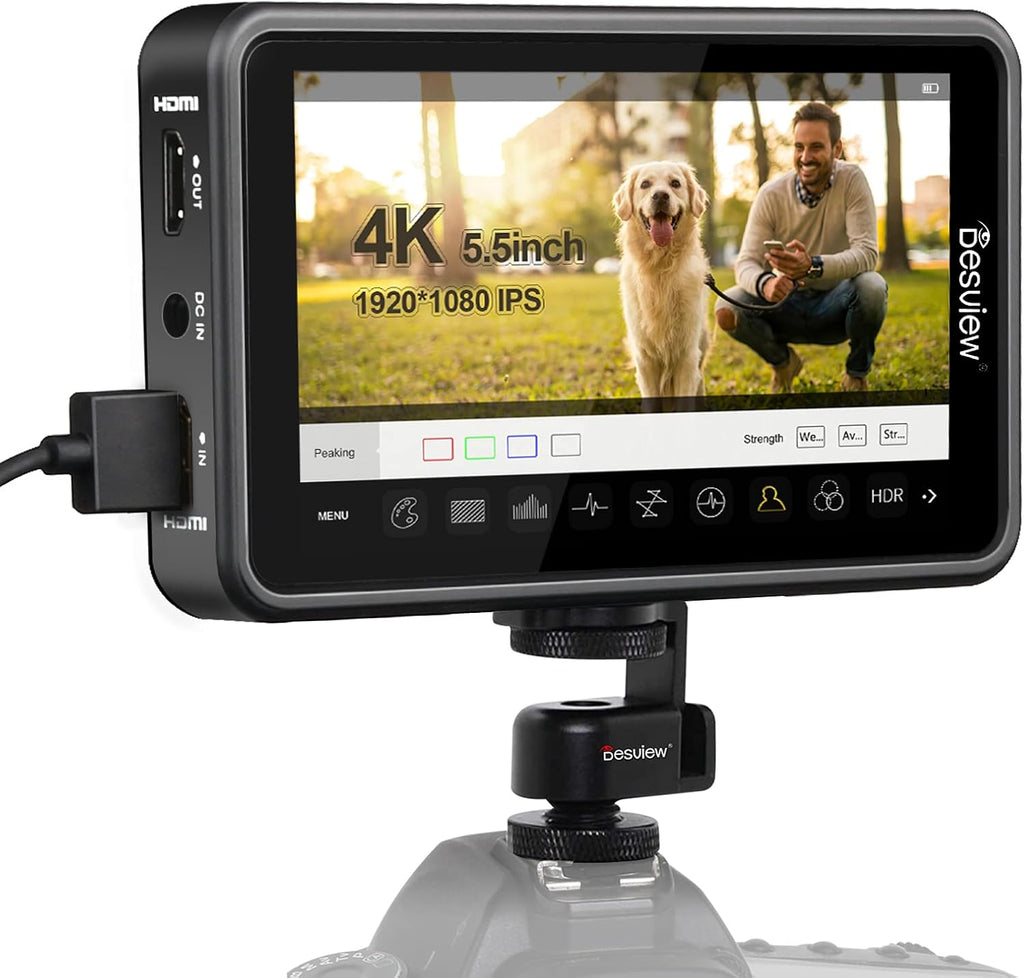 5.5 inch Touch Screen Camera Monitor with HDR E6639
