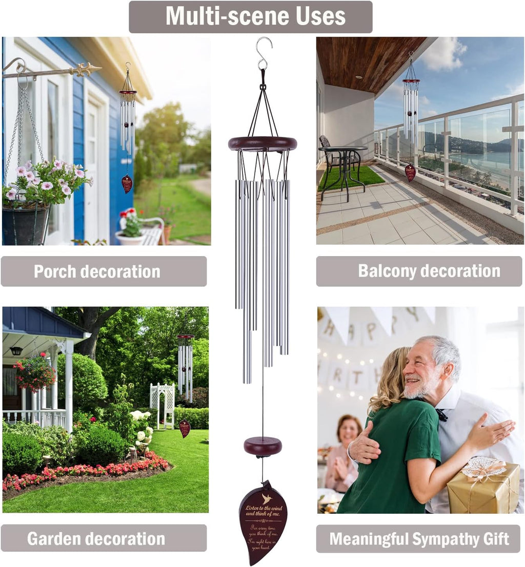 Sympathy Wind Chimes, 26 Inches, Pack of 2 R840324