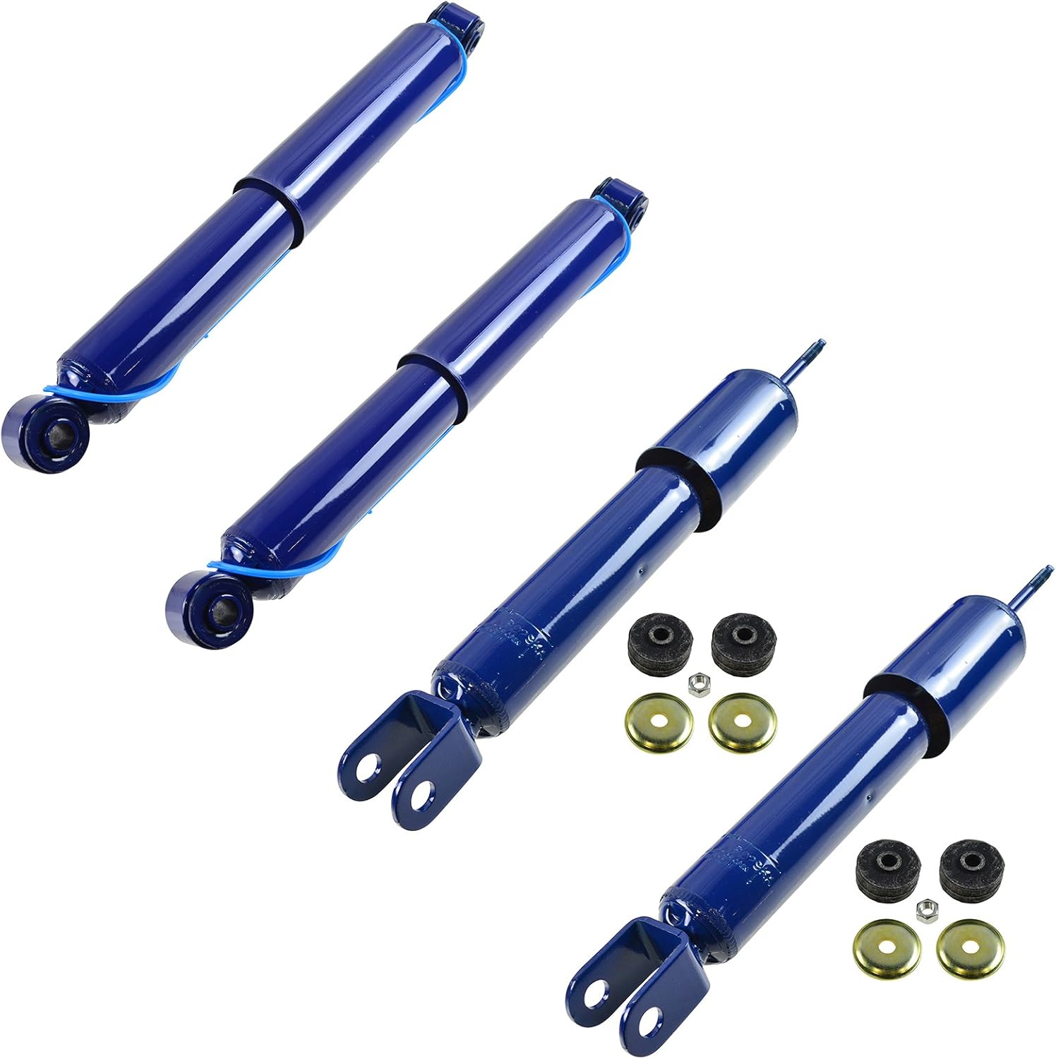 Shock Front Rear Kit Set of 4 for 1999-2007 Chevy GMC Silverado Sierra 1500 4WD U111
