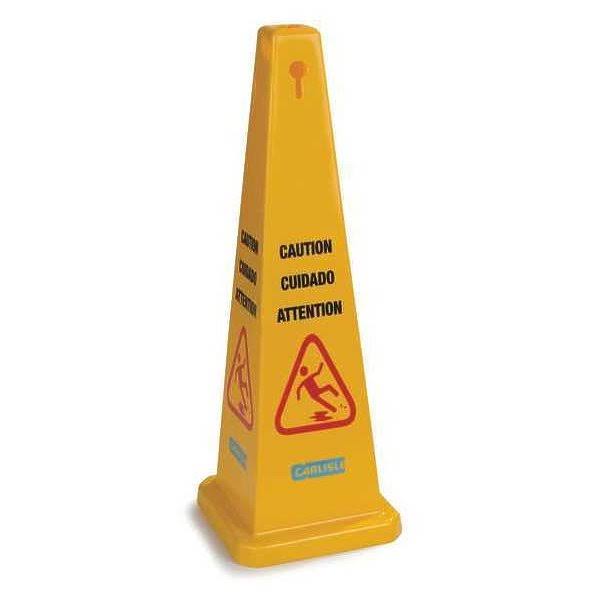 Yellow 36x22 CAUTION Cone R32465