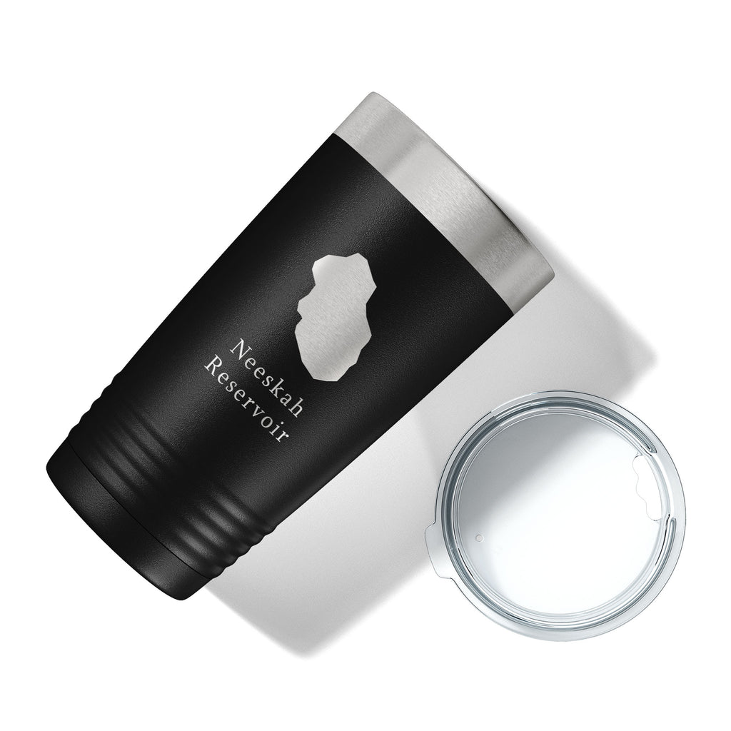 20 oz Black Insulated Travel Mug W3874