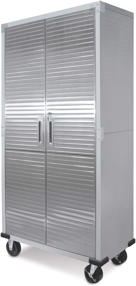 Stainless Steel Tall Storage Cabinet 2 Pack B909