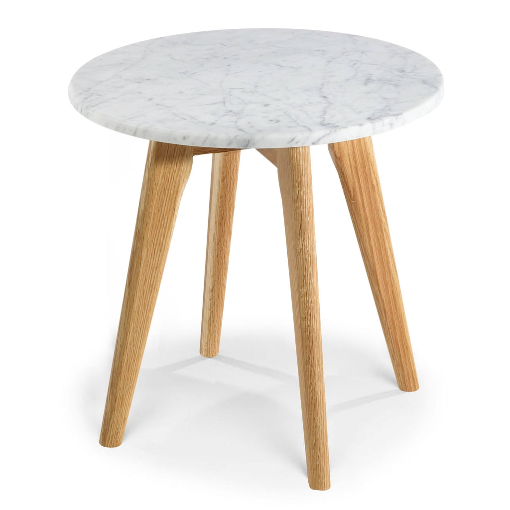 Marble Round Side Table P689