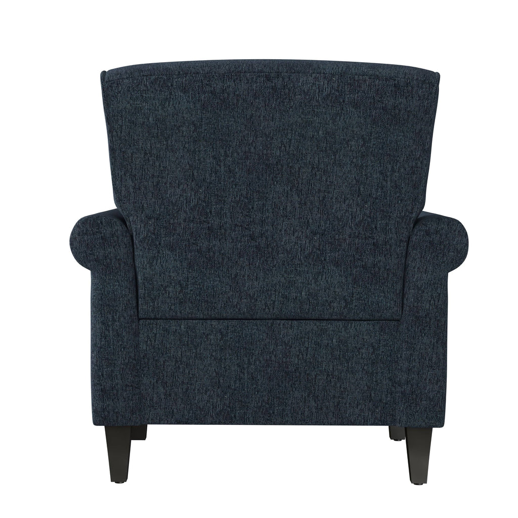 Red Velour Traditional Armchair P622004