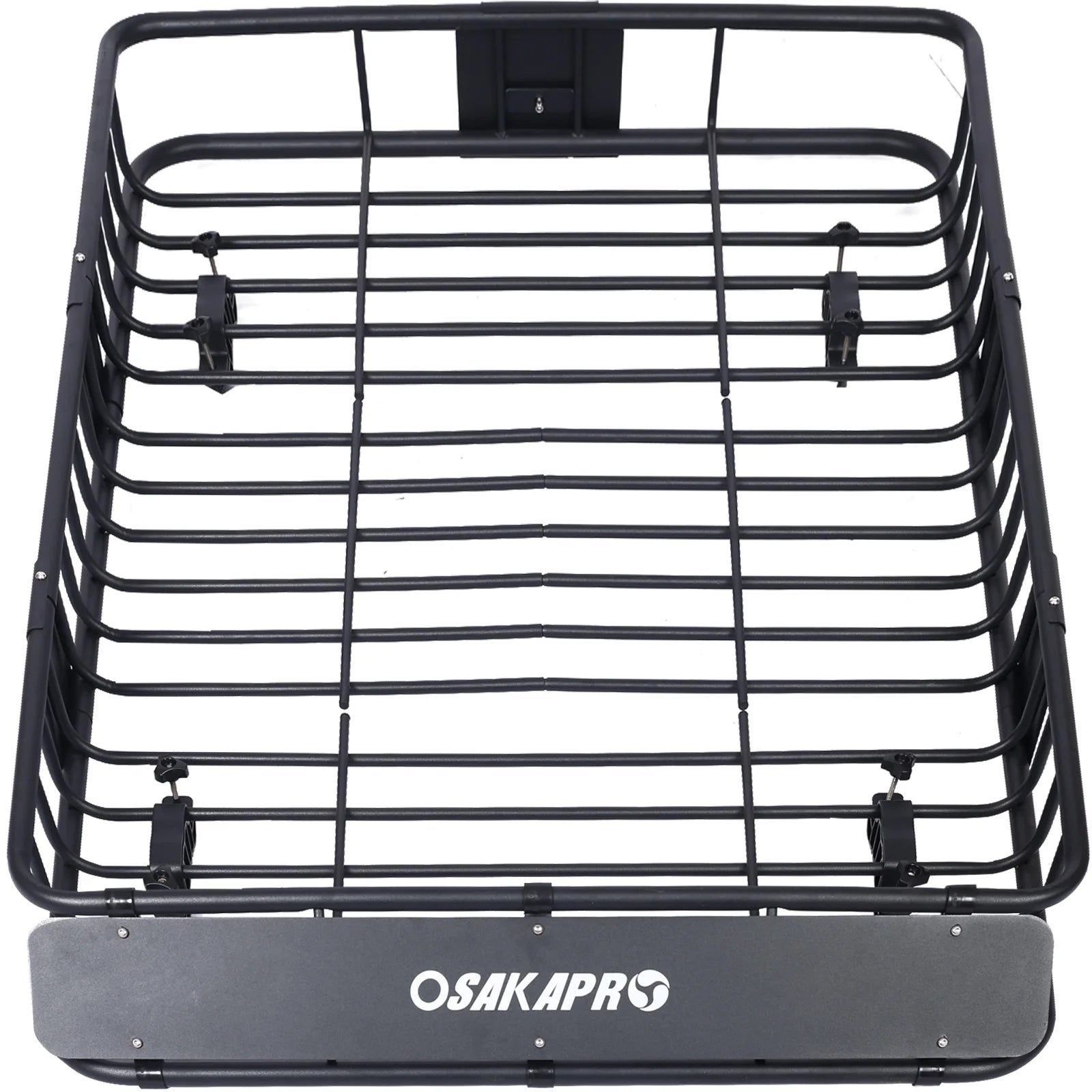 Black Steel Roof Rack Cargo Carrier Basket M2212