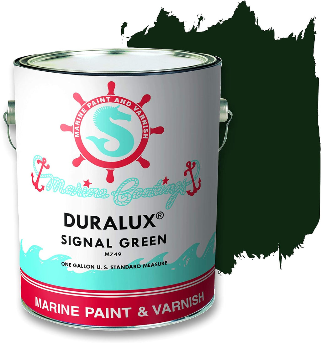 Marine Paint, Signal Red, 1 Gallon Pack of 2 F591