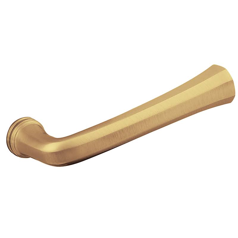 Satin Brass and Black Single Right Hand Estate Lever W404349