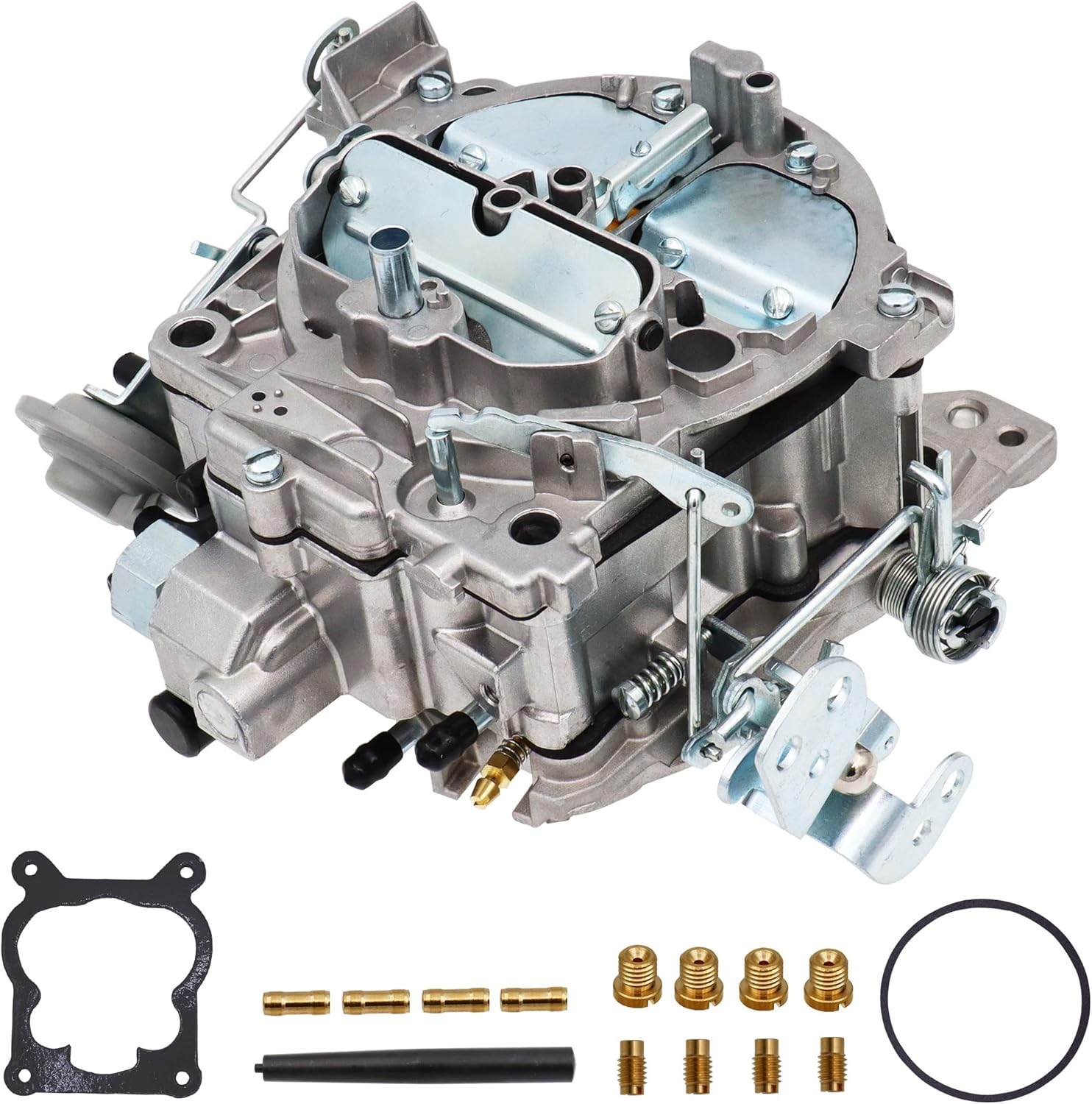 Carburetor 4 Barrel 750 CFM Manual Choke with Gaskets Plugs Jets N602