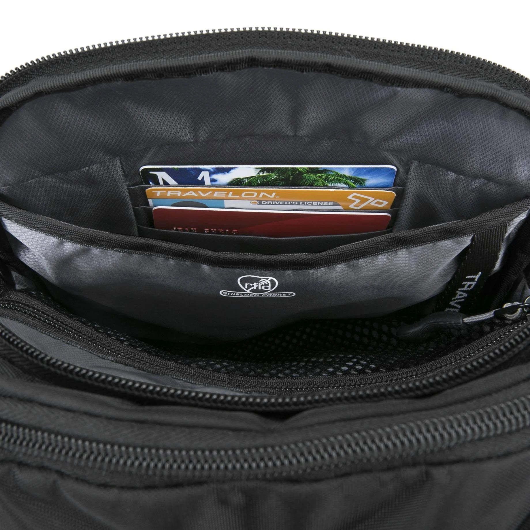 Charcoal Anti-Theft Tour Bag I985
