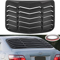 Rear Window Louver ABS Sun Shade Matte Black G444331
