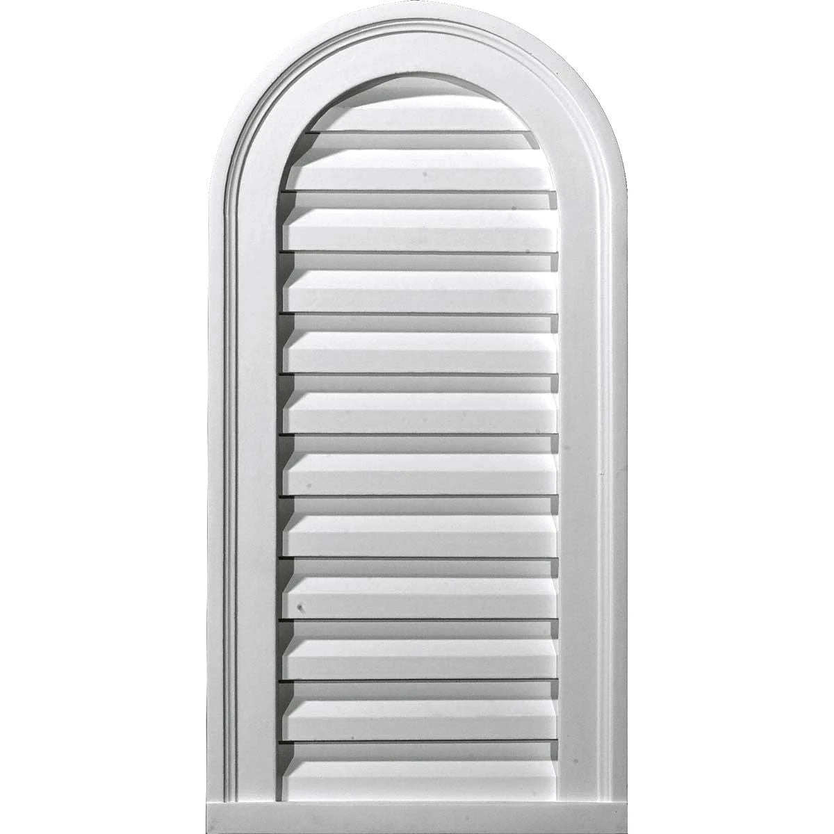 Cathedral Urethane Gable Vent Louver N6188