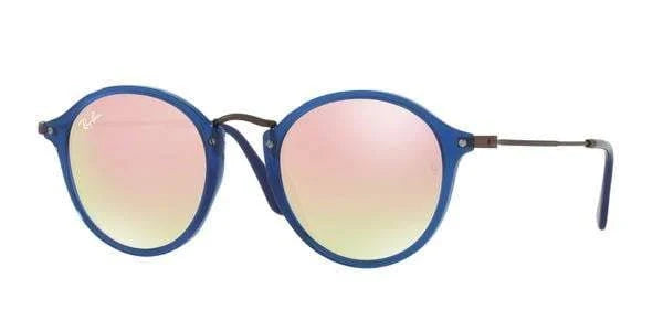 Grey Havana Round Sunglasses M57806