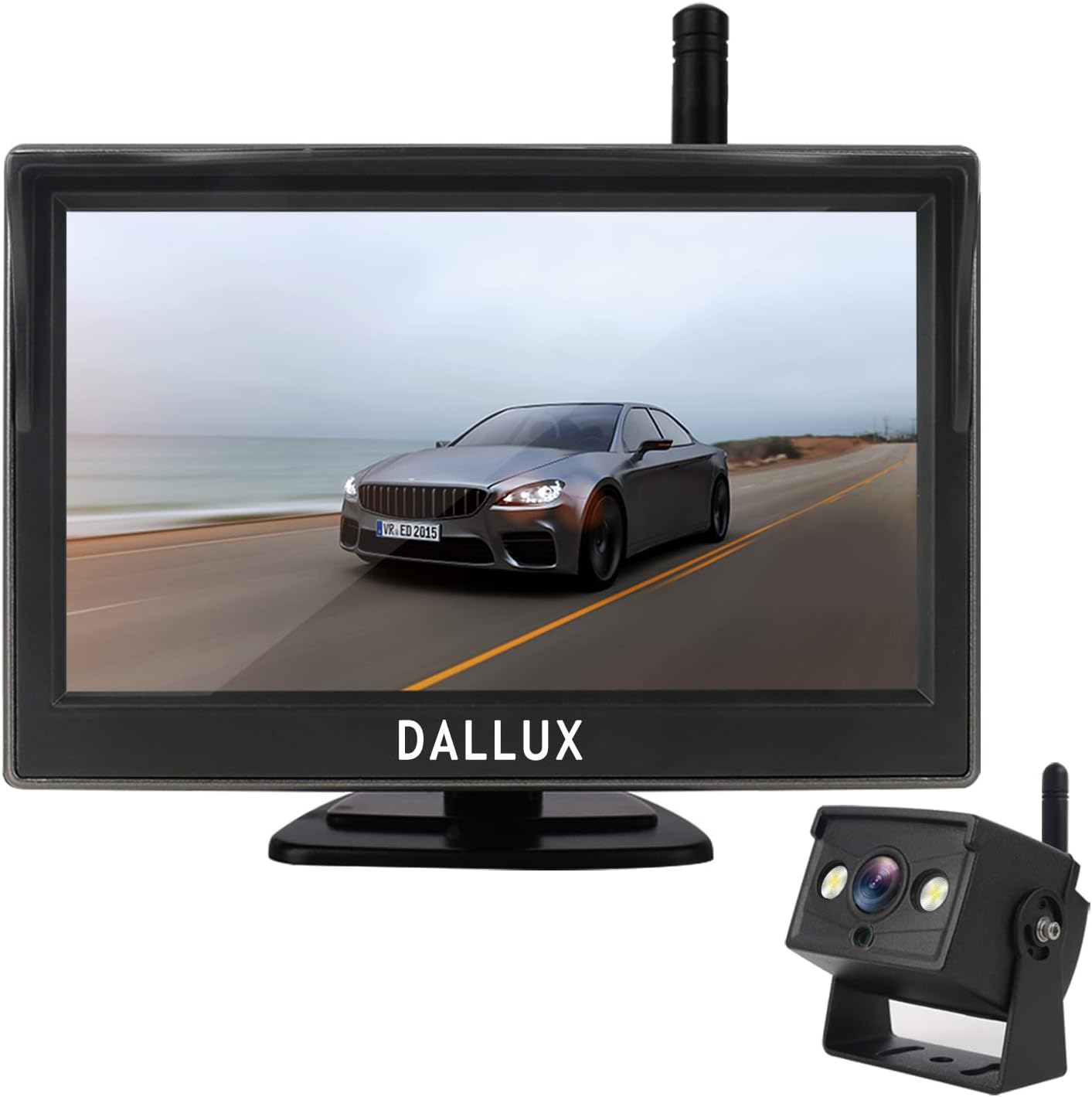 5 Inch 1080P Front/Rear View Wireless Backup Camera Kit Q478682