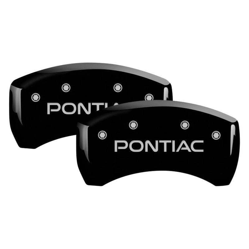 Black Pontiac Caliper Covers J699