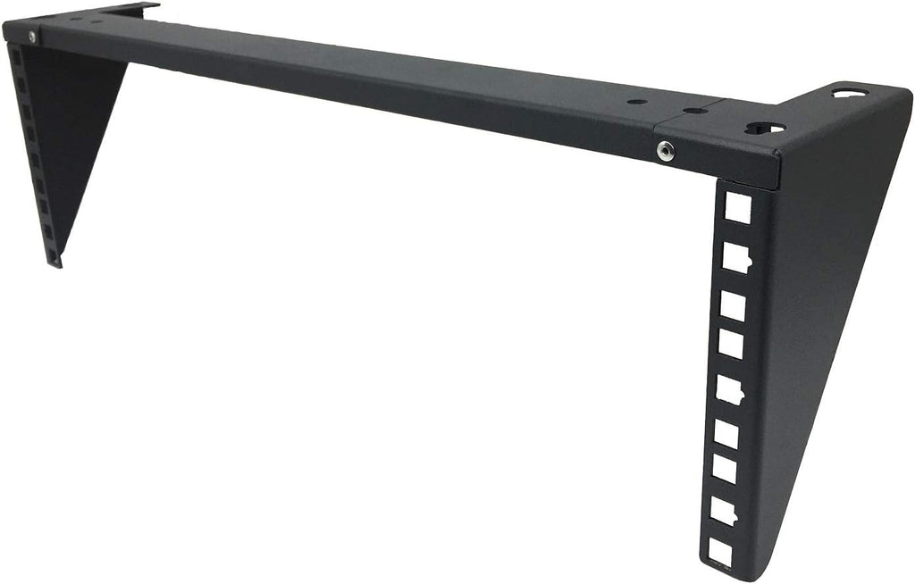 2U Light-Loading Foldable 19 Inches Cold Rolled Steel Vertical Wall Mount Rack L434695