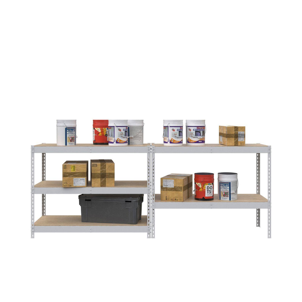 18x 60x22 x 72x22 Modular Shelving - White Y763