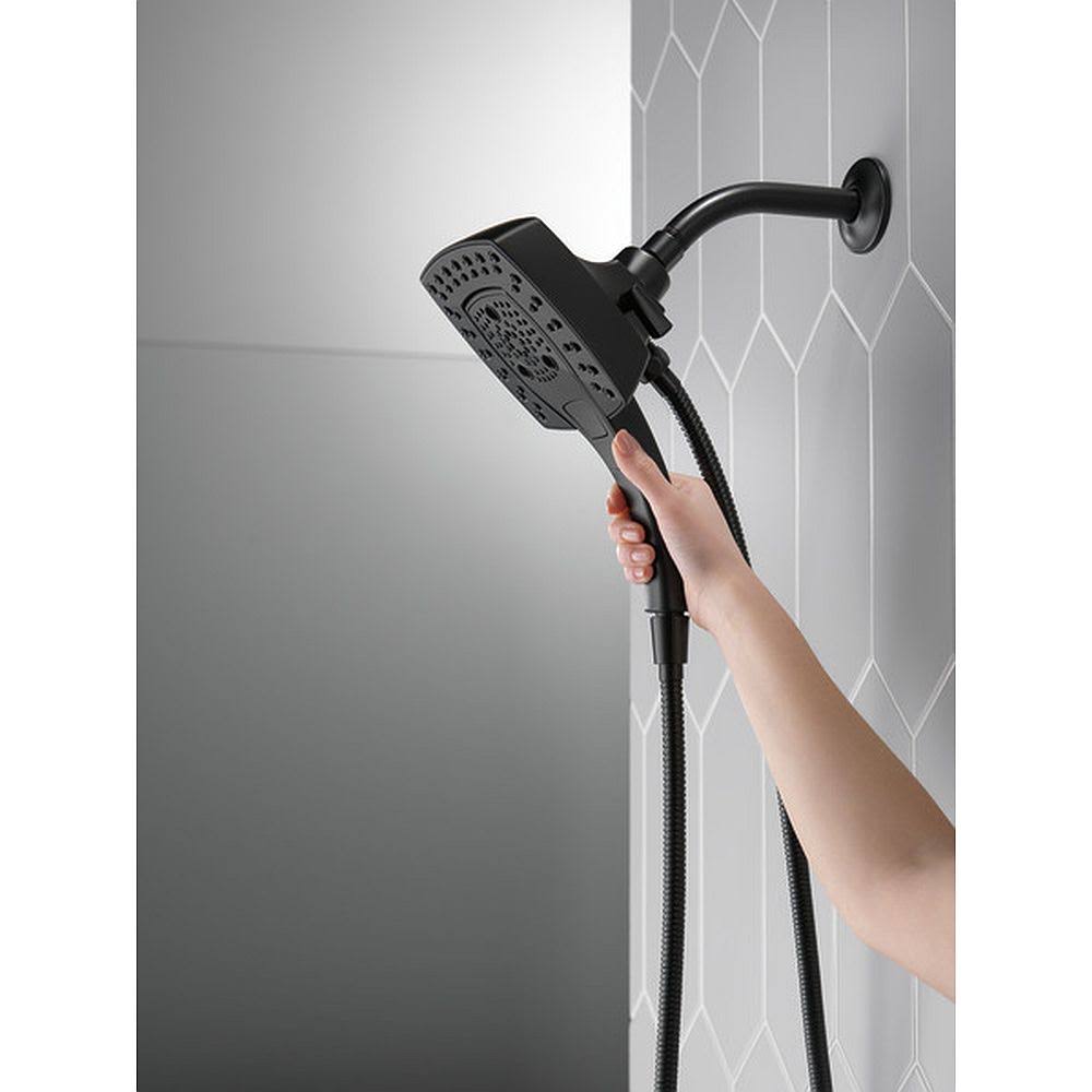 Matte Black Two-in-One Shower D5147