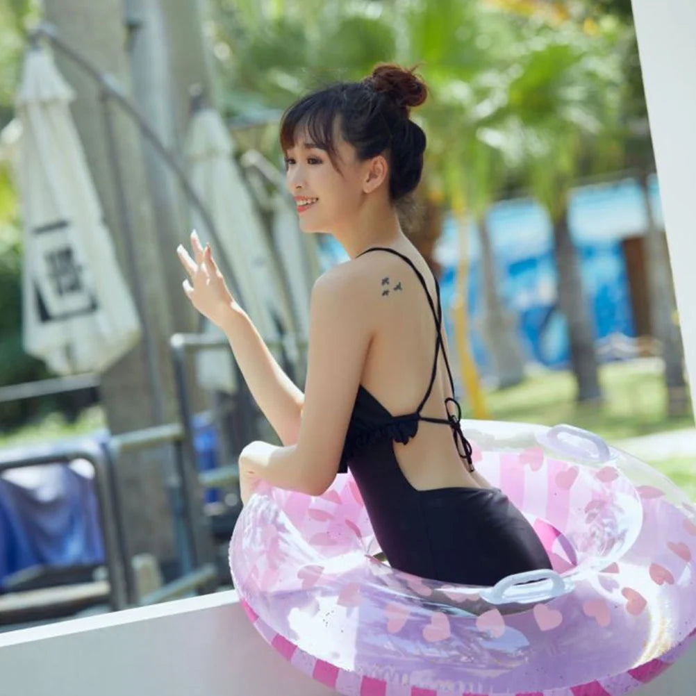 Inflatable Ring Swimming Pool Float G915