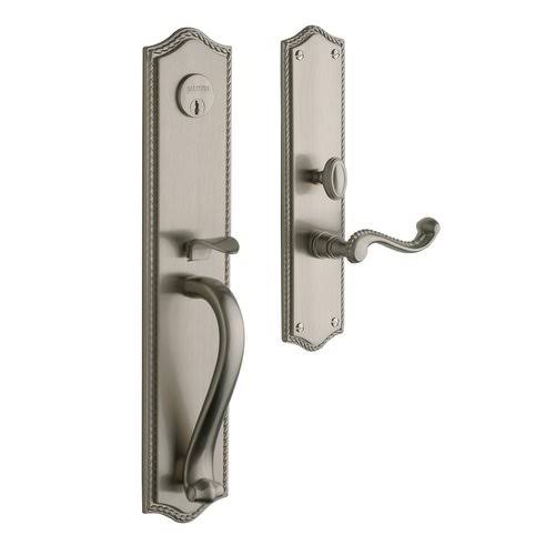 Polished Brass Front Door Handle H7950