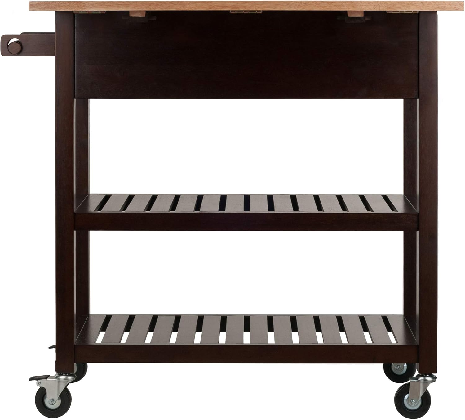 Cappuccino Natural Kitchen Cart K554532