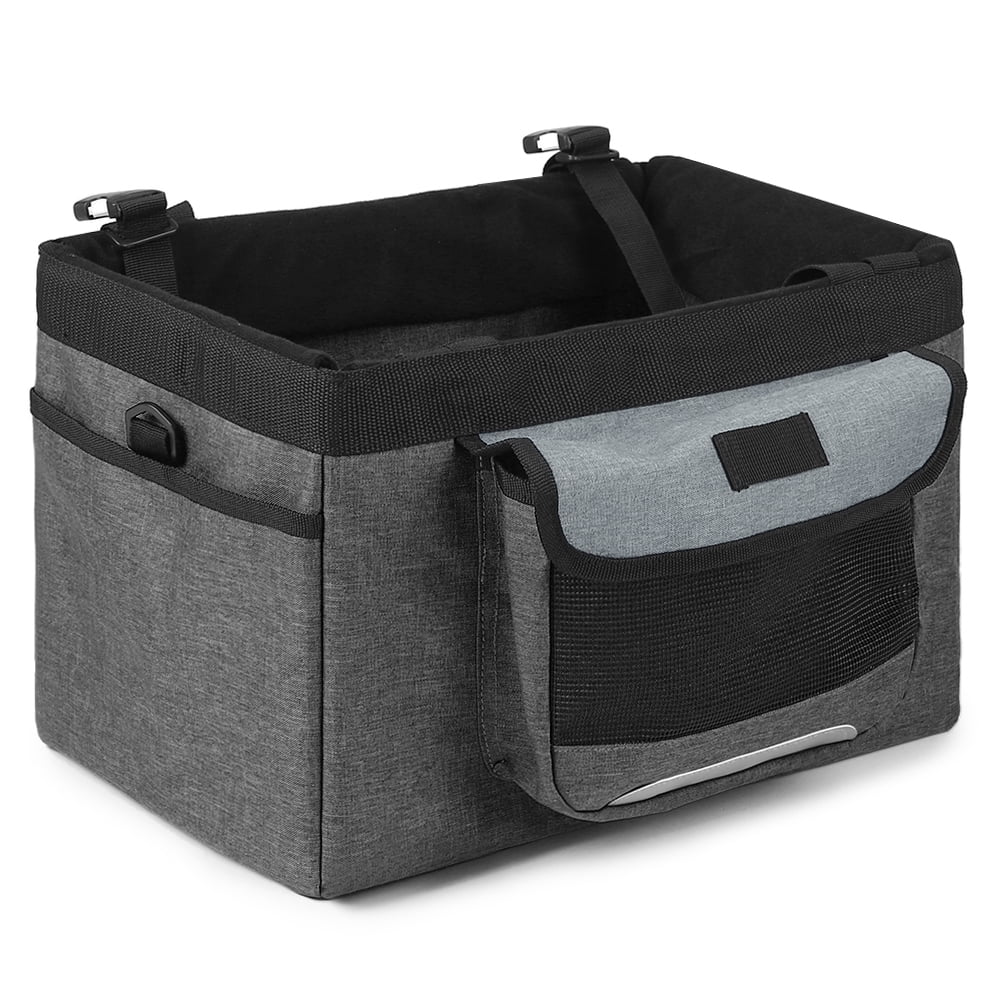 Foldable Front Basket Removable Bike Basket Carrier Tote Bag E715